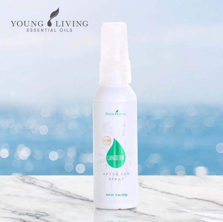 Young Living LavaDerm after-sun spray