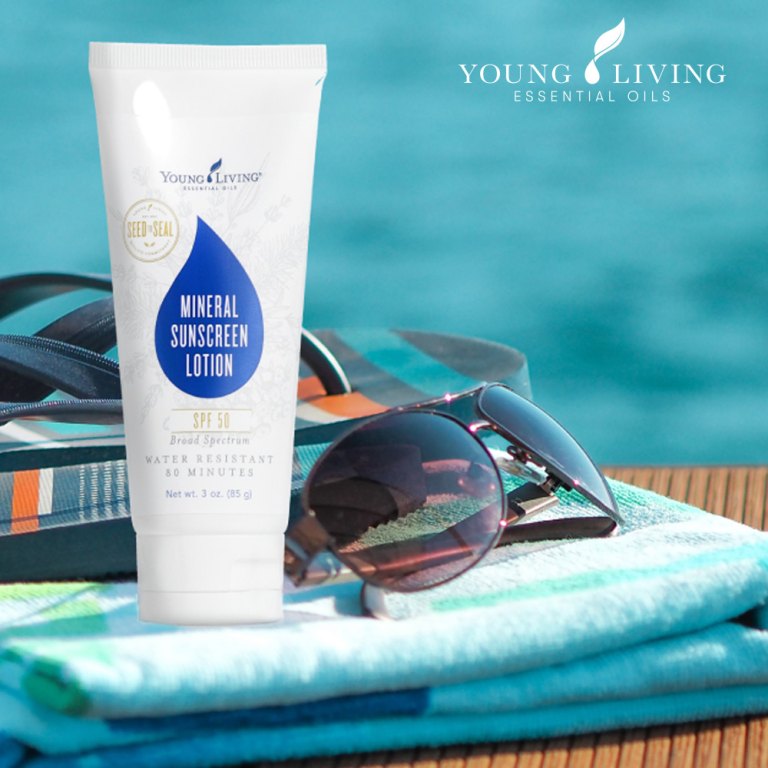 Young Living mineral sunscreen SPF 50